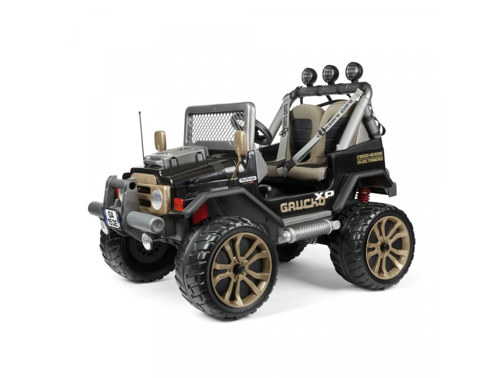 E-shop Peg Pérego Peg Perego Elektrické autíčko Gaucho XP 24V čierna