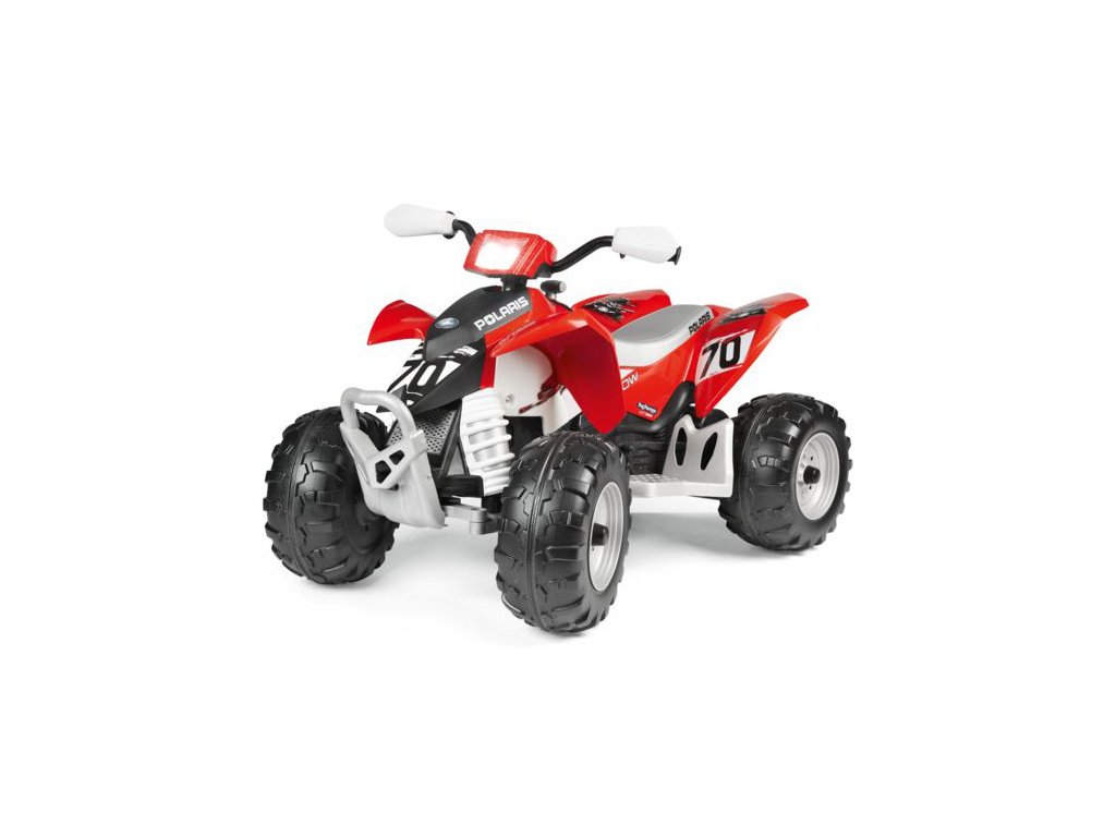 E-shop Peg Pérego Peg Perego Elektrická štvorkolka Polaris Outlaw red 12V červená