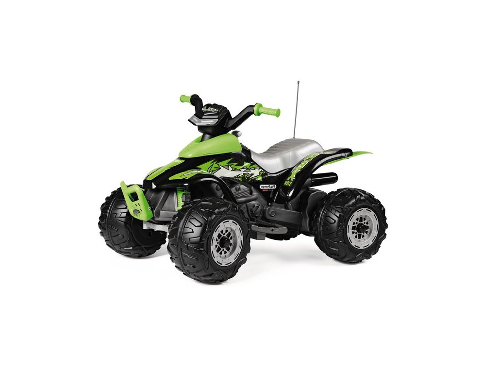 E-shop Peg Pérego Peg Perego Elektrická štvorkolka Corral T-Rex 12V zelená