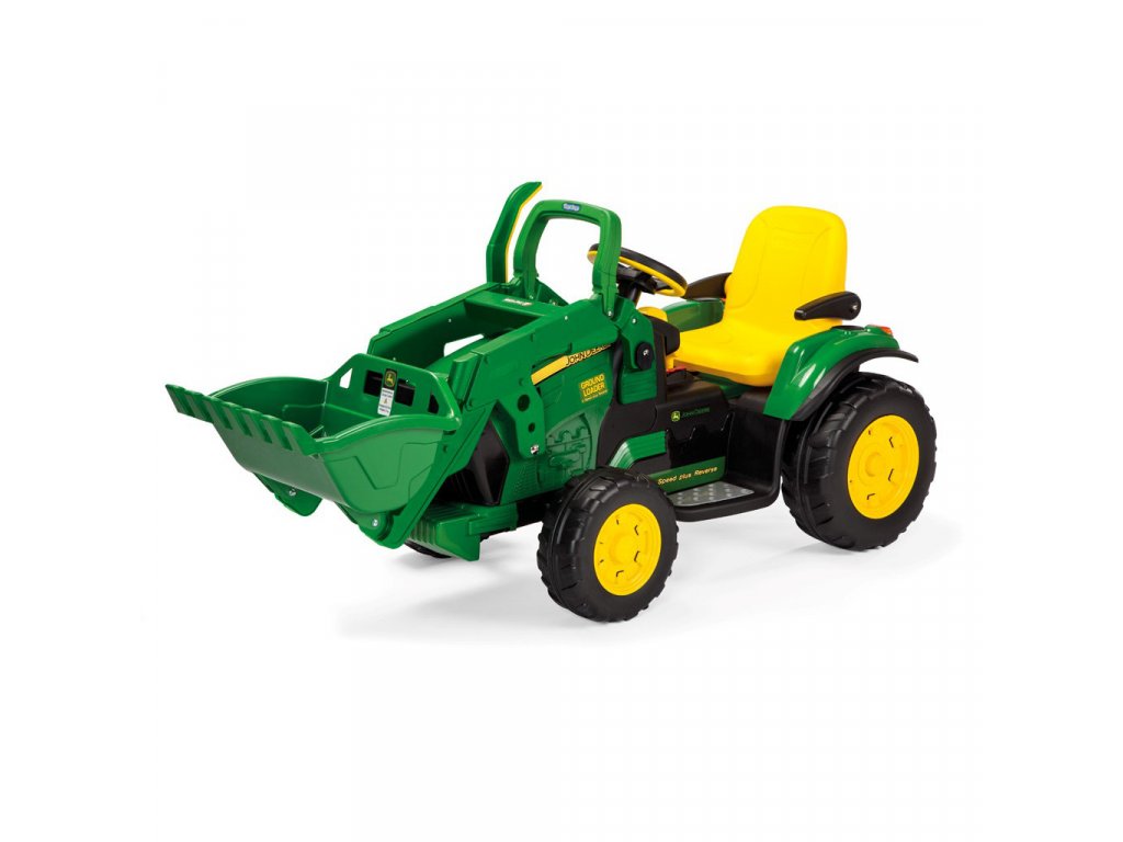 E-shop Peg Pérego Peg Perego Elektrický nakladač John Deere Ground Loader 12V zelená
