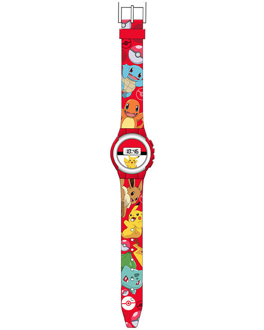 E-shop Kids Euroswan Digitálne LED hodinky - Pokemon