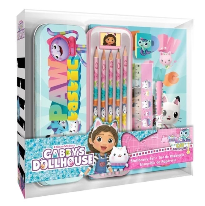 E-shop Kids Euroswan 11- dielna písacia súprava - Gabby Dollhouse