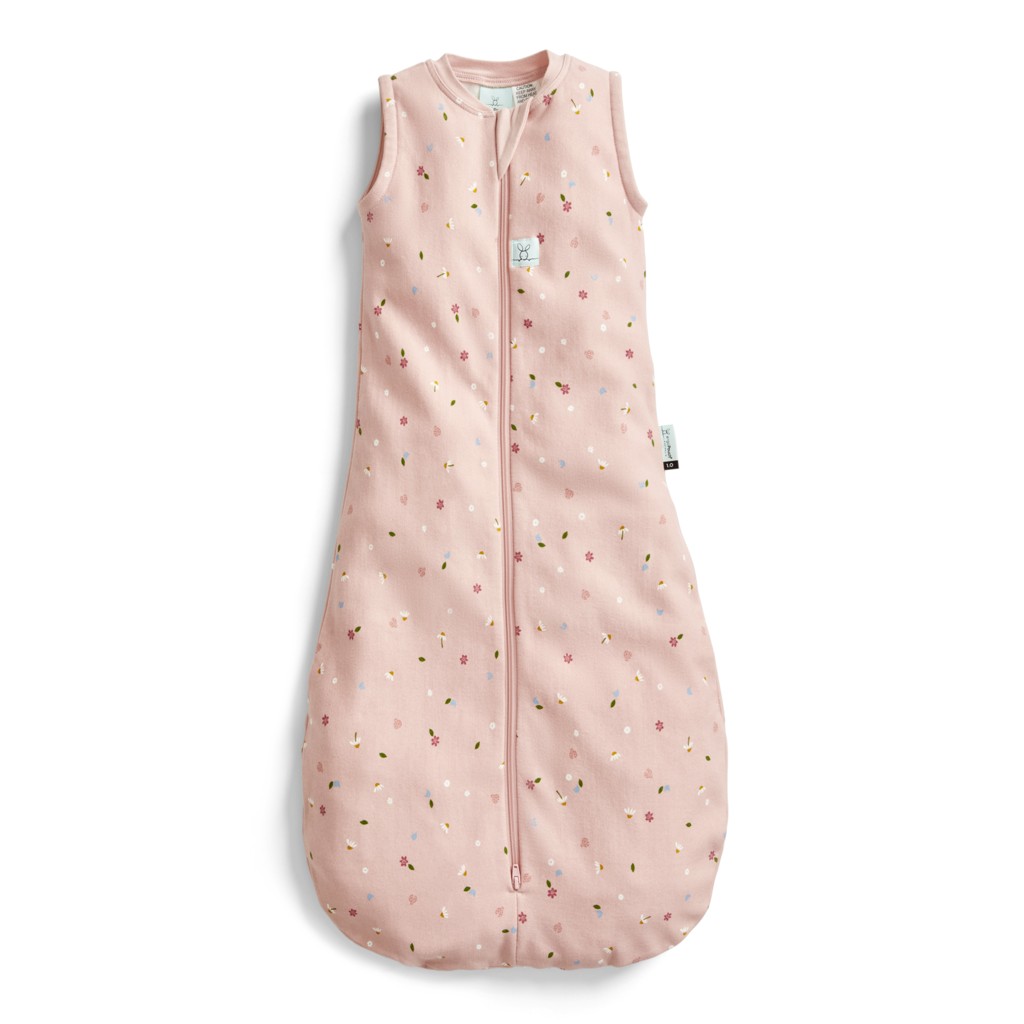 E-shop ERGOPOUCH Vak na spanie organická bavlna Jersey Daisies 8-24 m, 8-14 kg, 0,2 tog