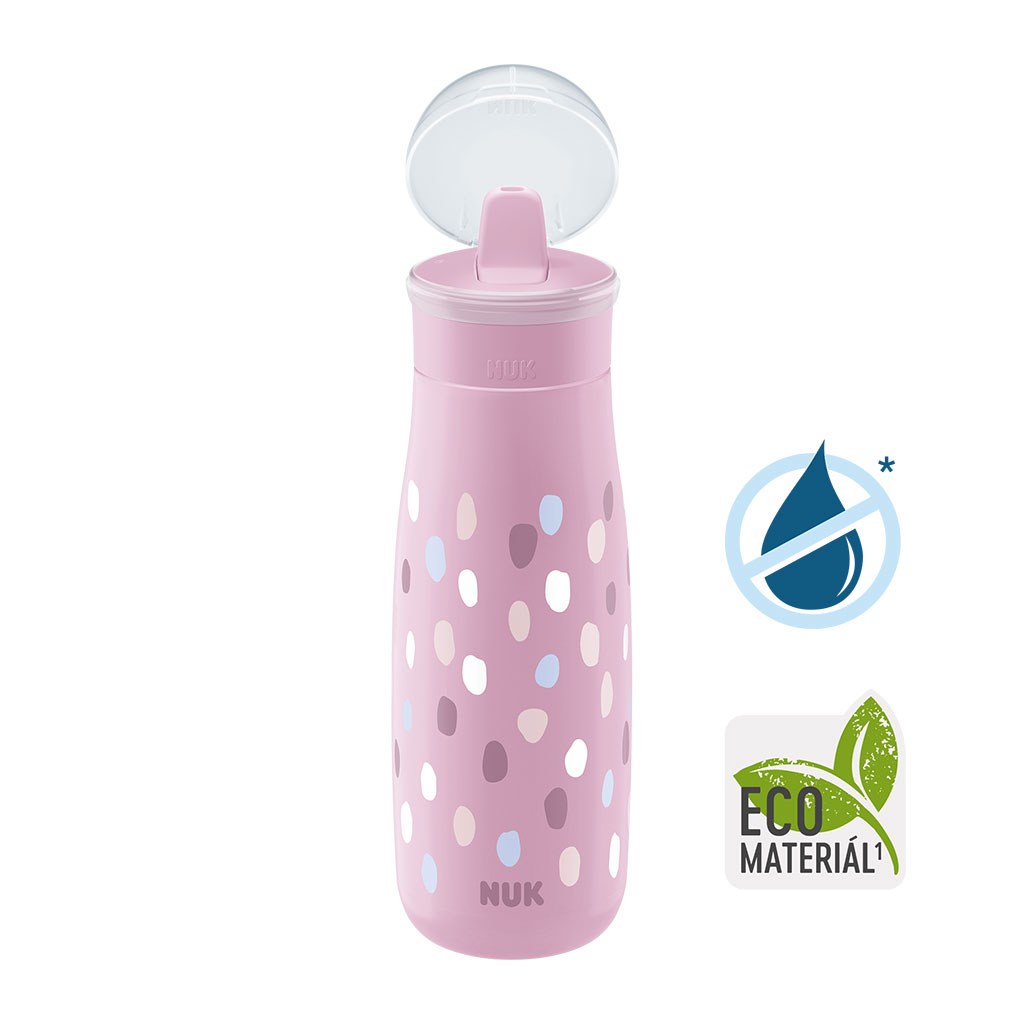 E-shop Detská fľaša NUK Mini-Me Flip 450 ml (12+ m.) pink - 55929