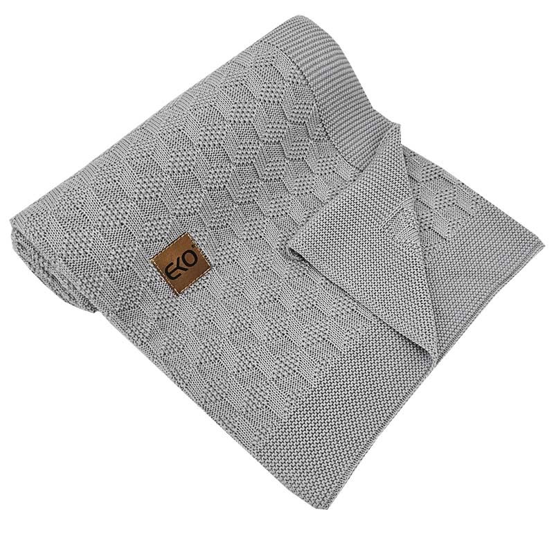 E-shop EKO Bambusová deka PLE-93, light grey