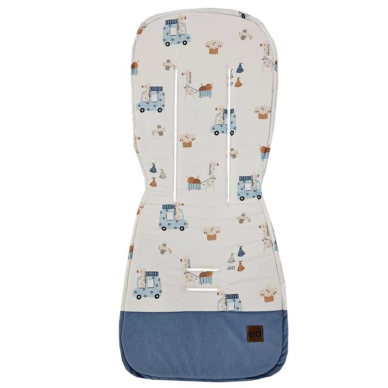E-shop Eko vložka do kočíka PD-11 GIRAFFE/BLUE