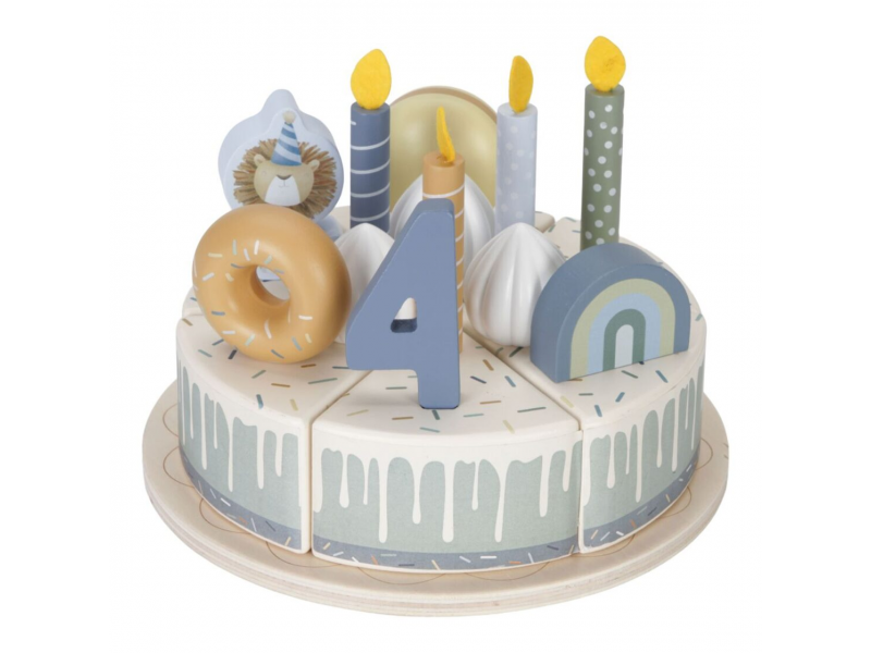 E-shop Little Dutch Narodeninová torta Blue