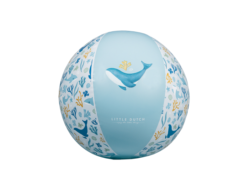 E-shop Little Dutch Nafukovacia lopta Ocean Dreams Blue