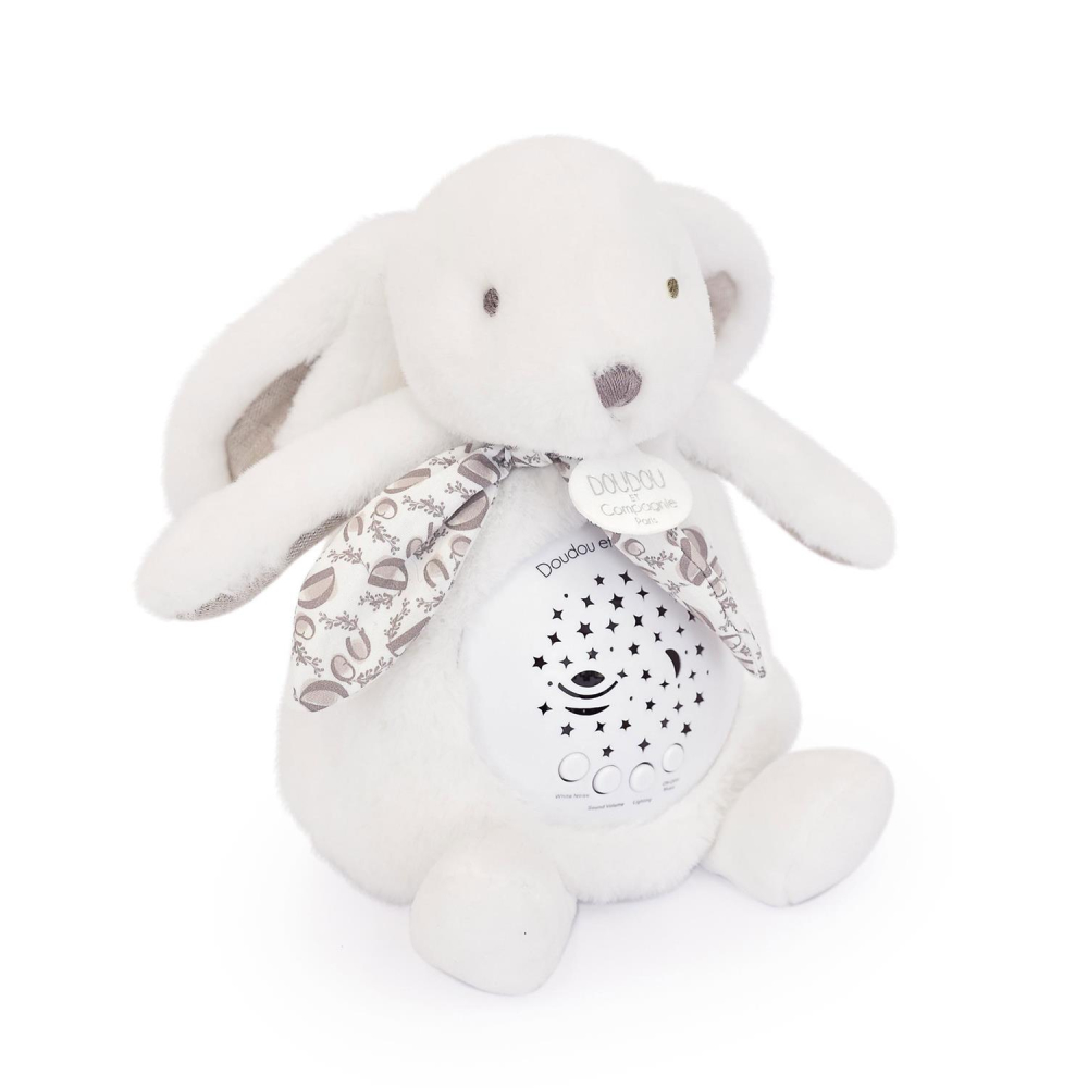 E-shop DC4202 DouDou et Compagnie Nočný projektor zajačik biely