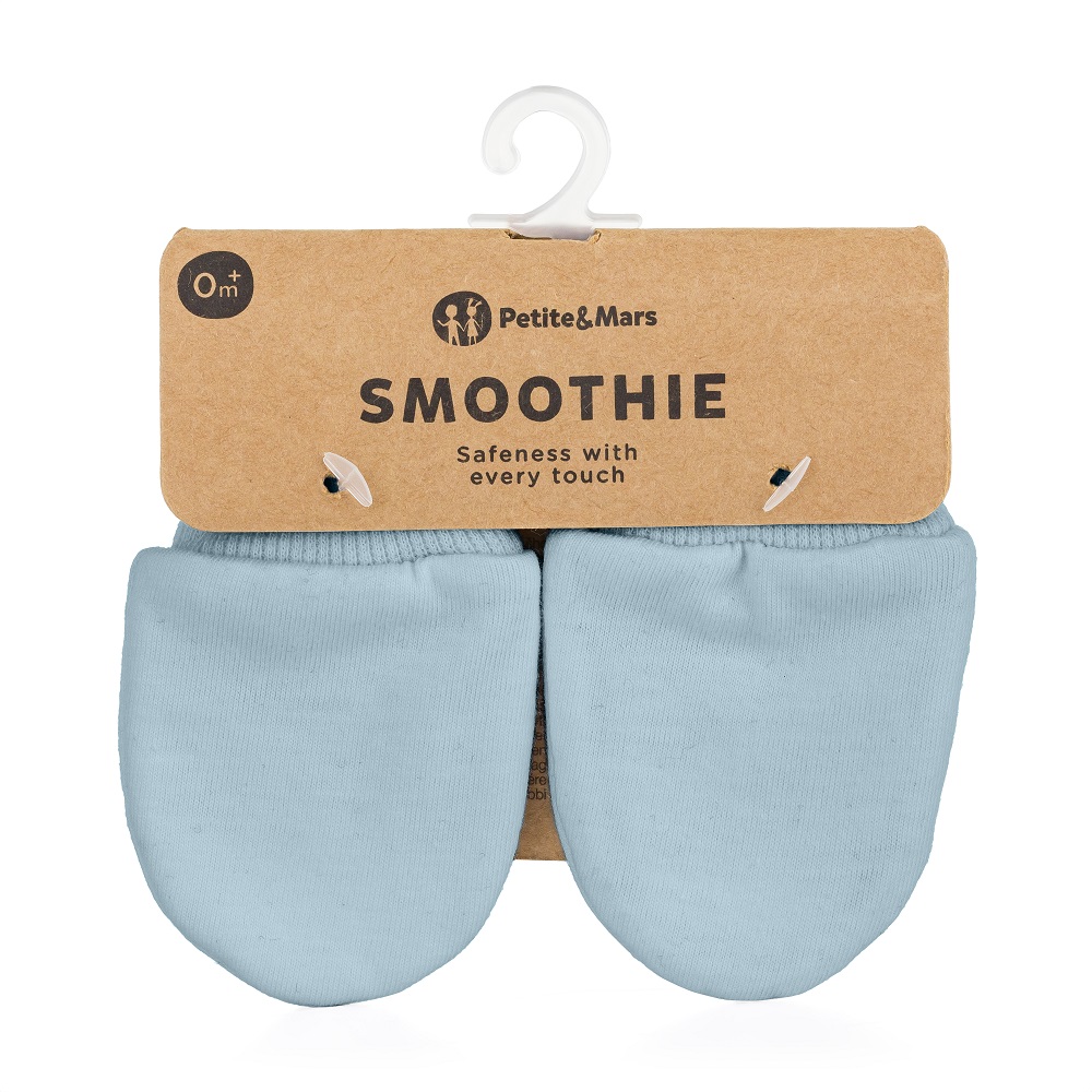 E-shop PETITEMARS PETITE&MARS Rukavičky kojenecké Smoothie Sky Blue