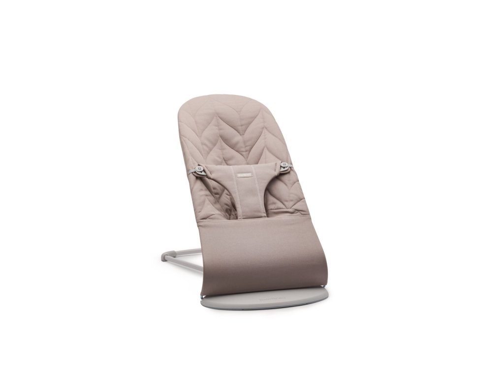 Babybjorn lehátko BLISS Sand Grey Woven Petal , sv.šedá konštrukcia