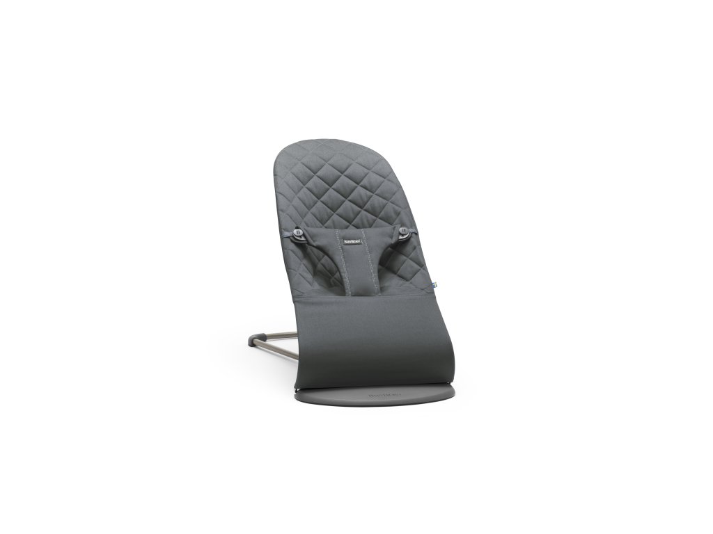 BabyBjörn Lehátko Bouncer Bliss Anthracite Woven