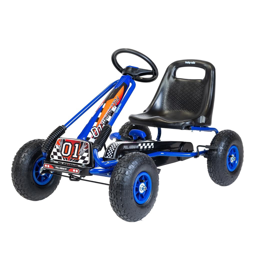 E-shop Detská šliapacia motokára Go-kart Baby Mix Razor modrá - 55290