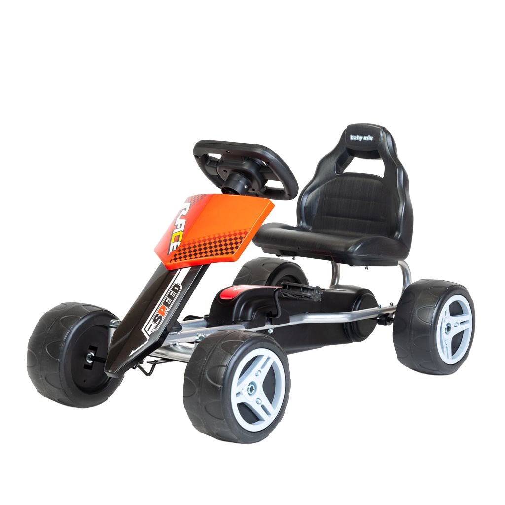 E-shop Detská šliapacia motokára Go-kart Baby Mix Speedy červená - 55295
