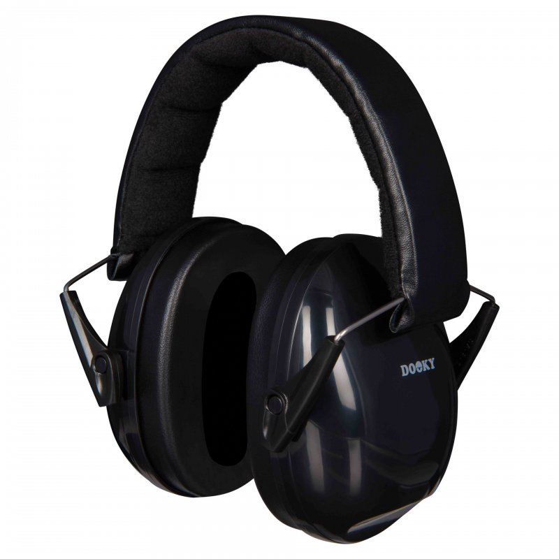E-shop Dooky Chrániče sluchu JUNIOR 36m+ Black
