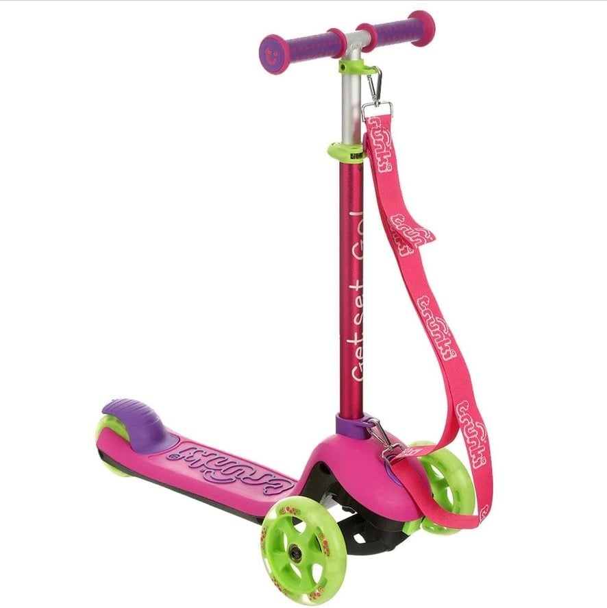 E-shop Trunki Skladacia kolobežka, ružová, malá, od 2-6 rokov