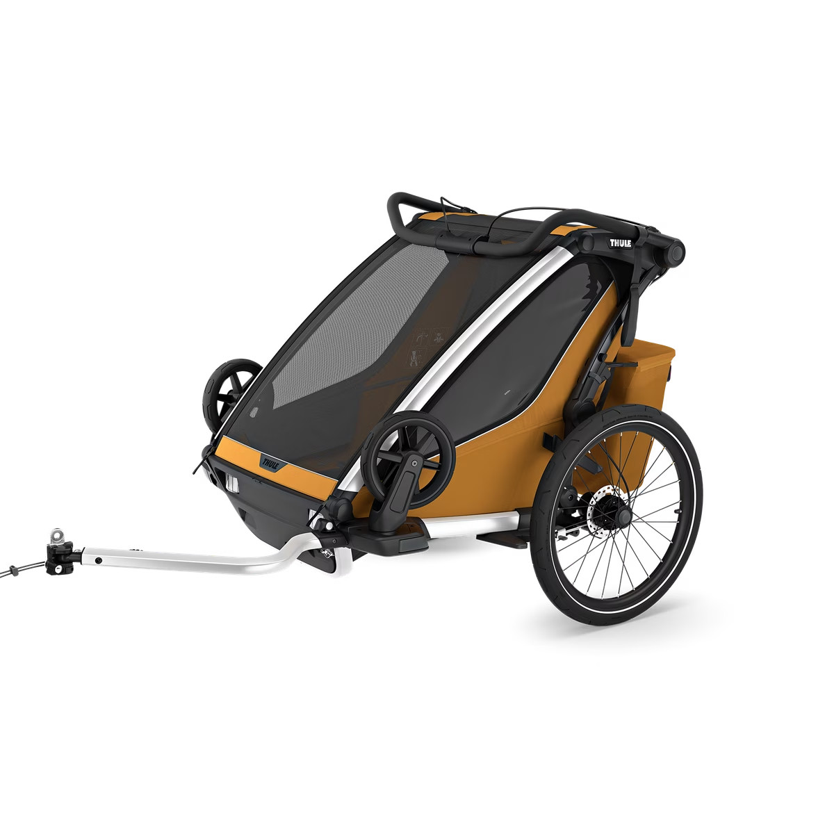 E-shop Thule športový cyklovozík Chariot Sport 2 double, natural gold