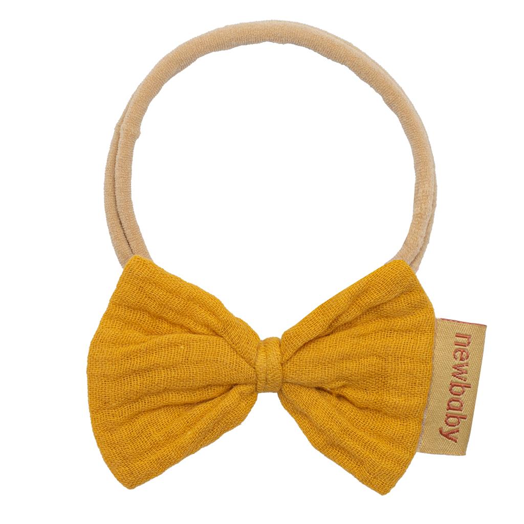 E-shop Čelenka pre dojčatá New Baby mustard, 0- 12 m - 53545