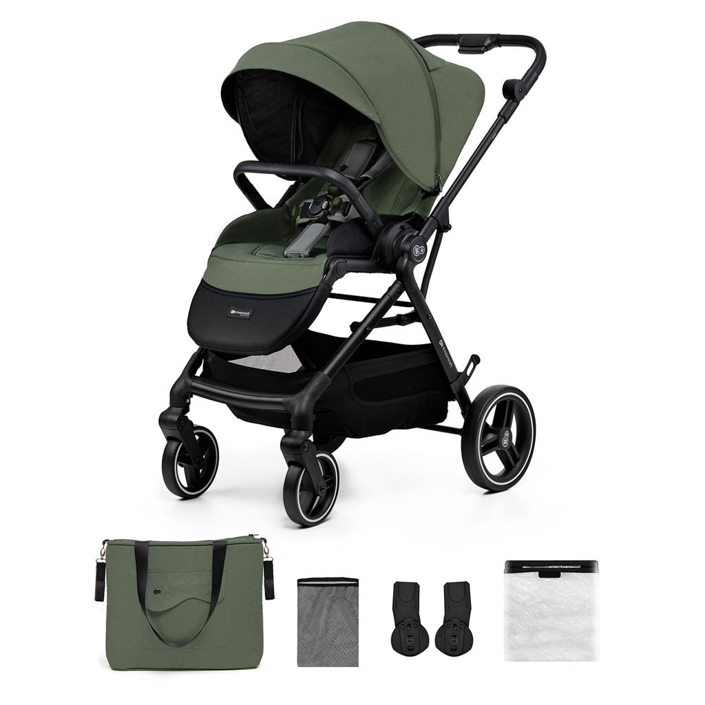 E-shop KINDERKRAFT SELECT Kočík športový Yoxi Mystic Green
