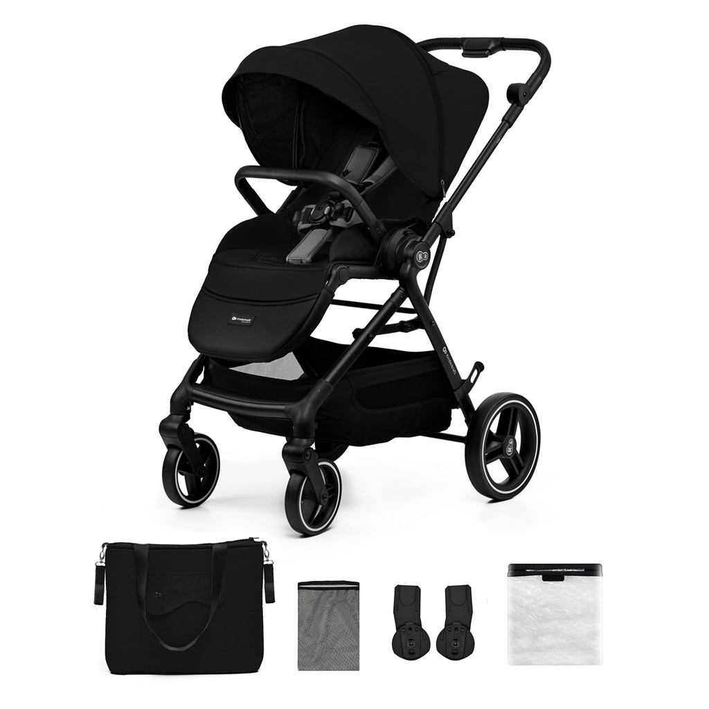 E-shop KINDERKRAFT SELECT Kočík športový Yoxi Pure Black