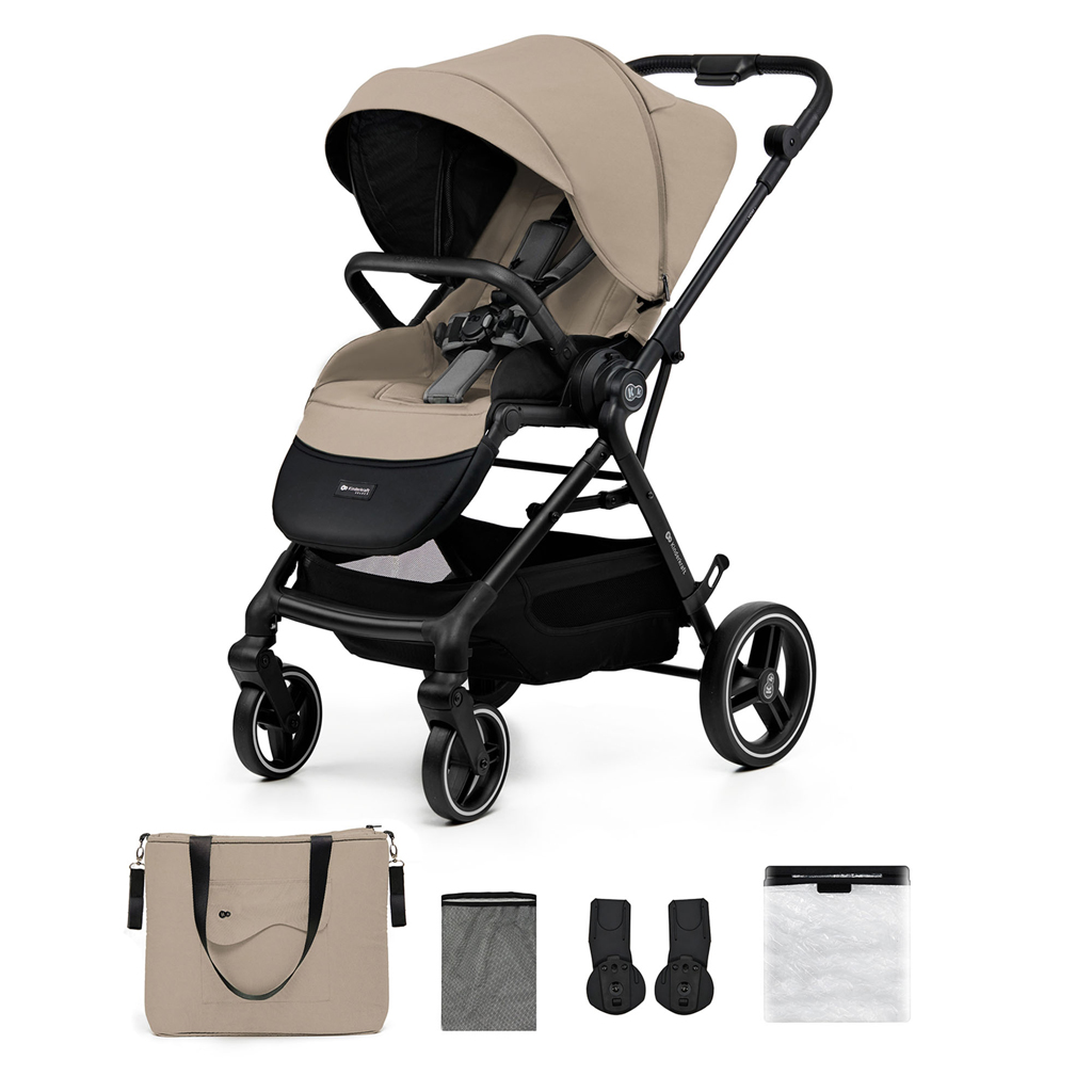 E-shop KINDERKRAFT SELECT Kočík športový Yoxi Sand Beige