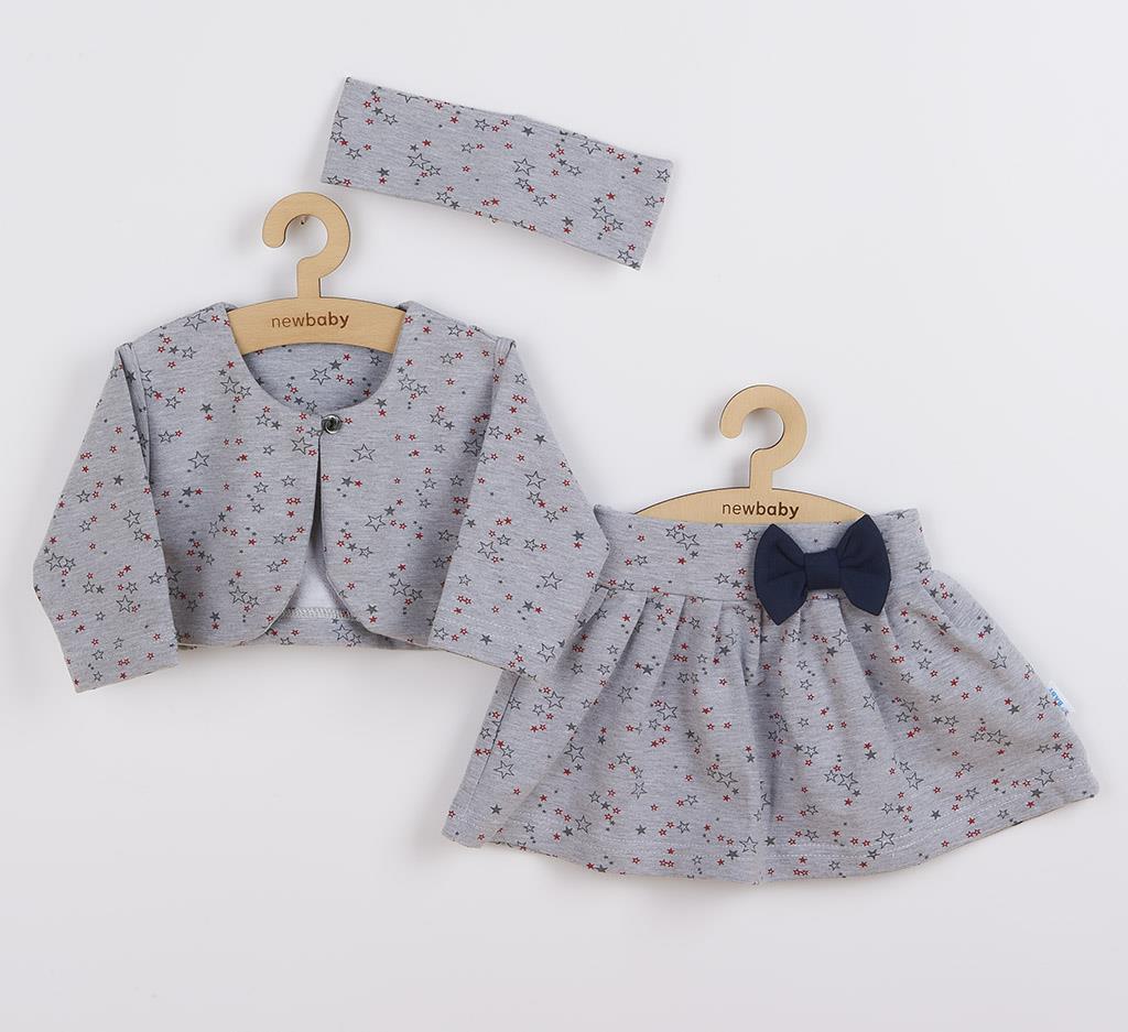E-shop 3-dielna dievčenská súprava New Baby Emma, 68 (4-6m) - 49221
