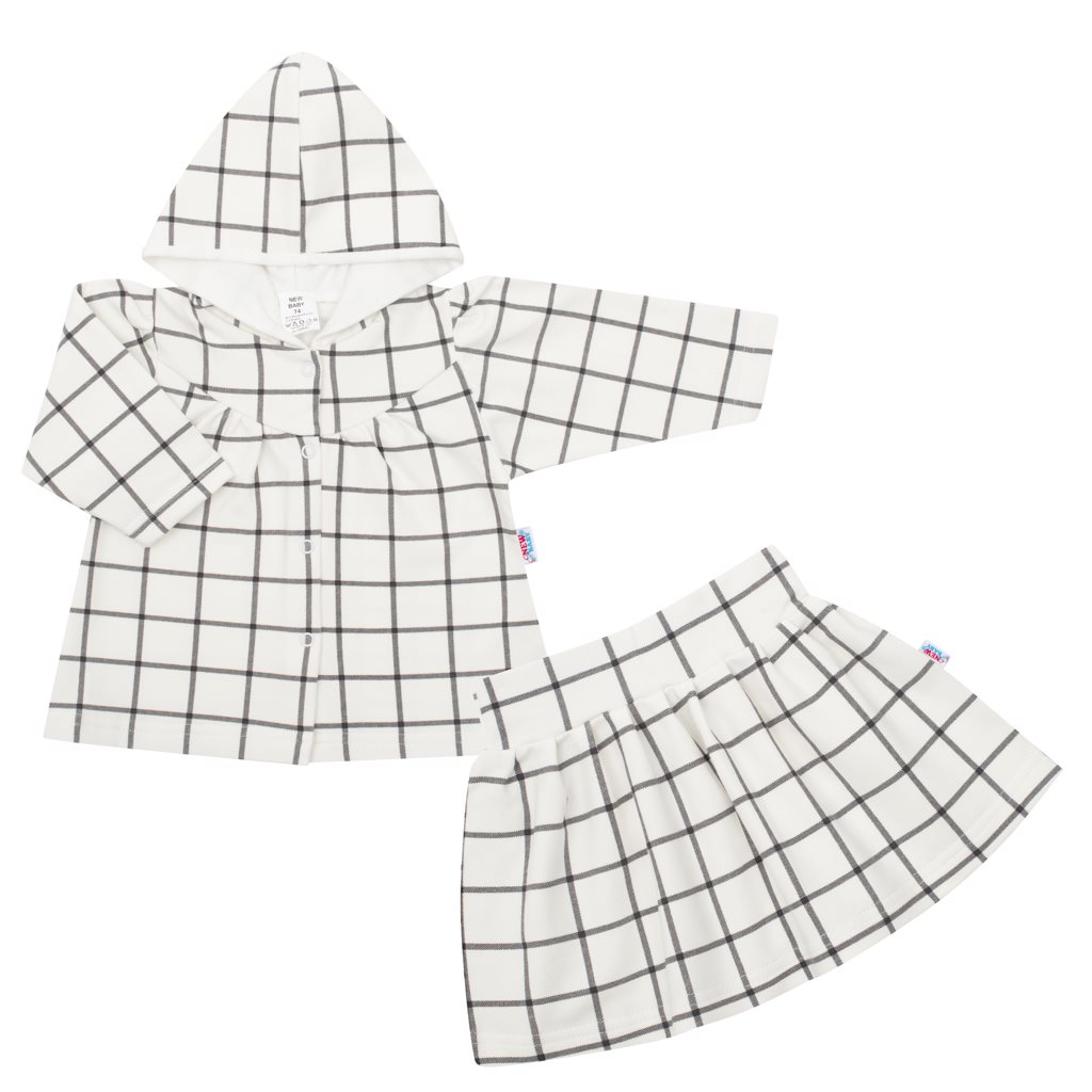 E-shop 2-dielny komplet pre dievčatko New Baby Cool Girls biela, 86 (12-18m) - 49308