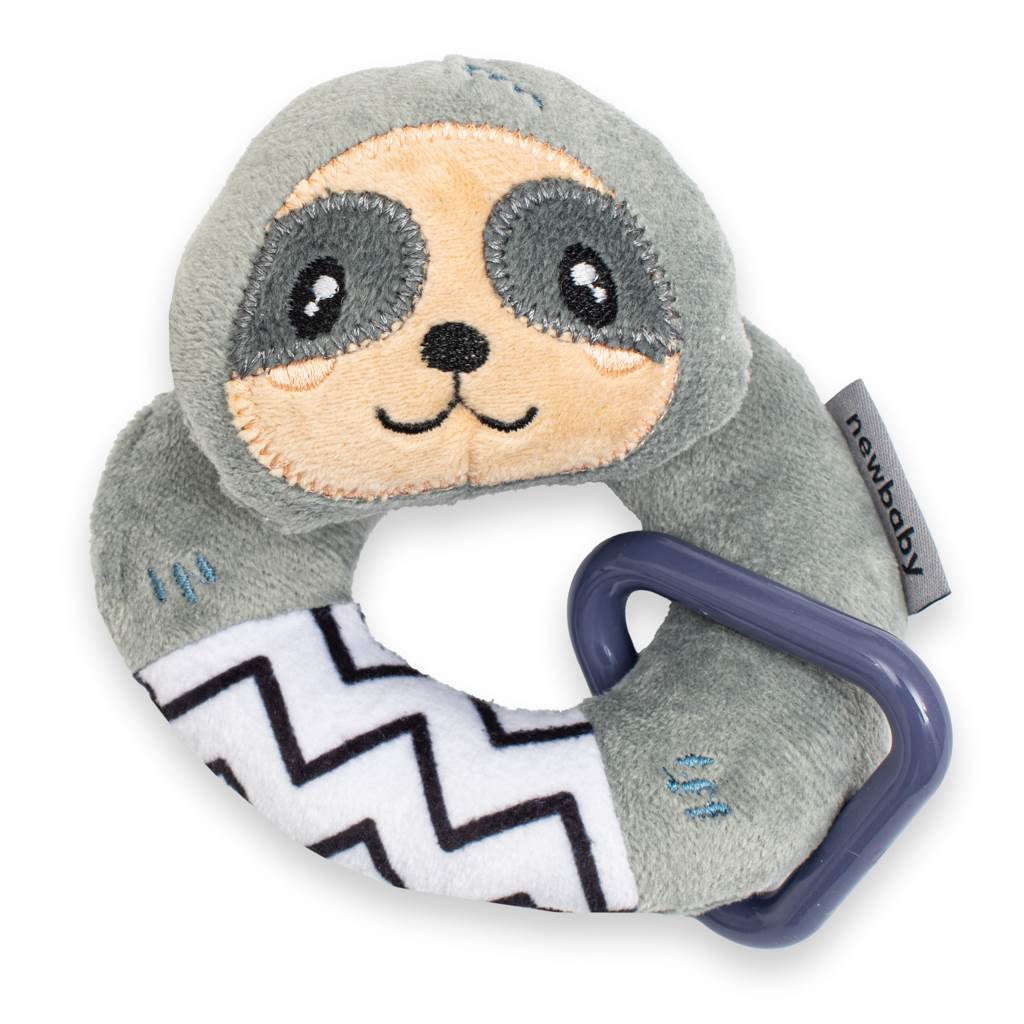 E-shop Detská plyšová hrkálka New Baby Sloth - 53887