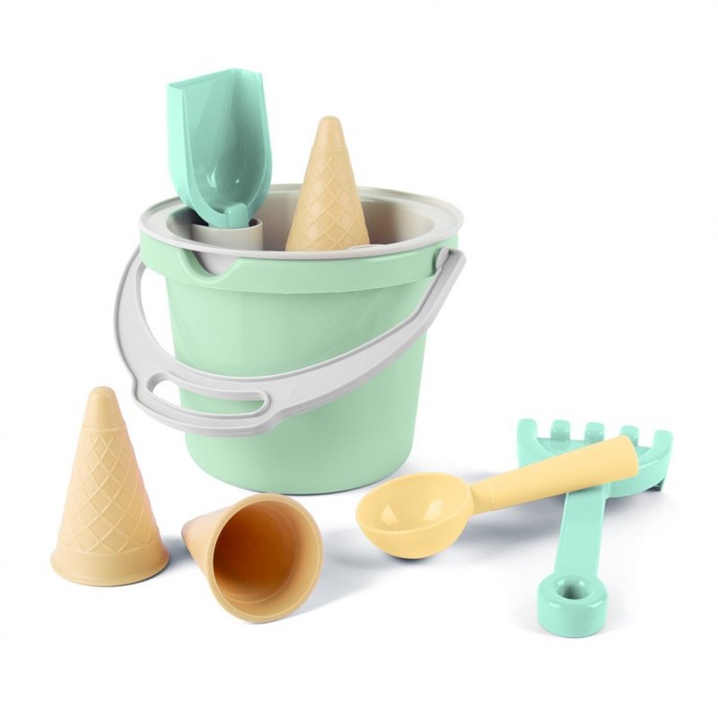 E-shop DANTOY Hračky na piesok - zmrzlina - 8ks Pastel Blue 24m+