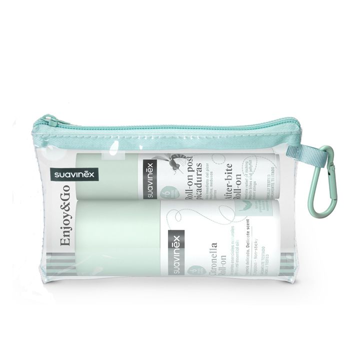 E-shop SUAVINEX l Citronella SET Repelent proti komárom, všiam a kliešťom + gulička po kousnutí NOVINKA