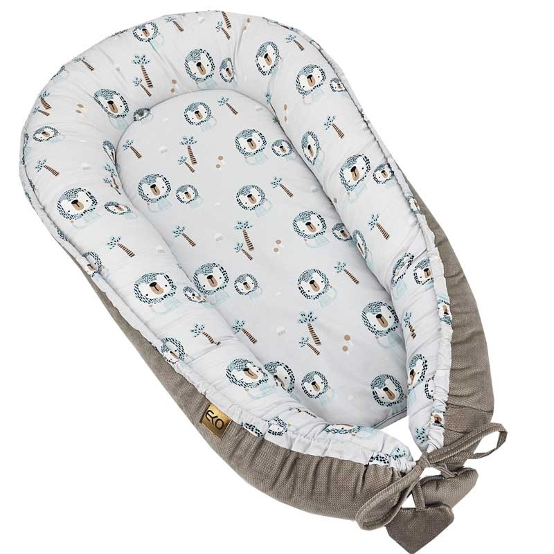 E-shop EKO VELVET kokon pre bábätko CO-09 Lion BEIGE