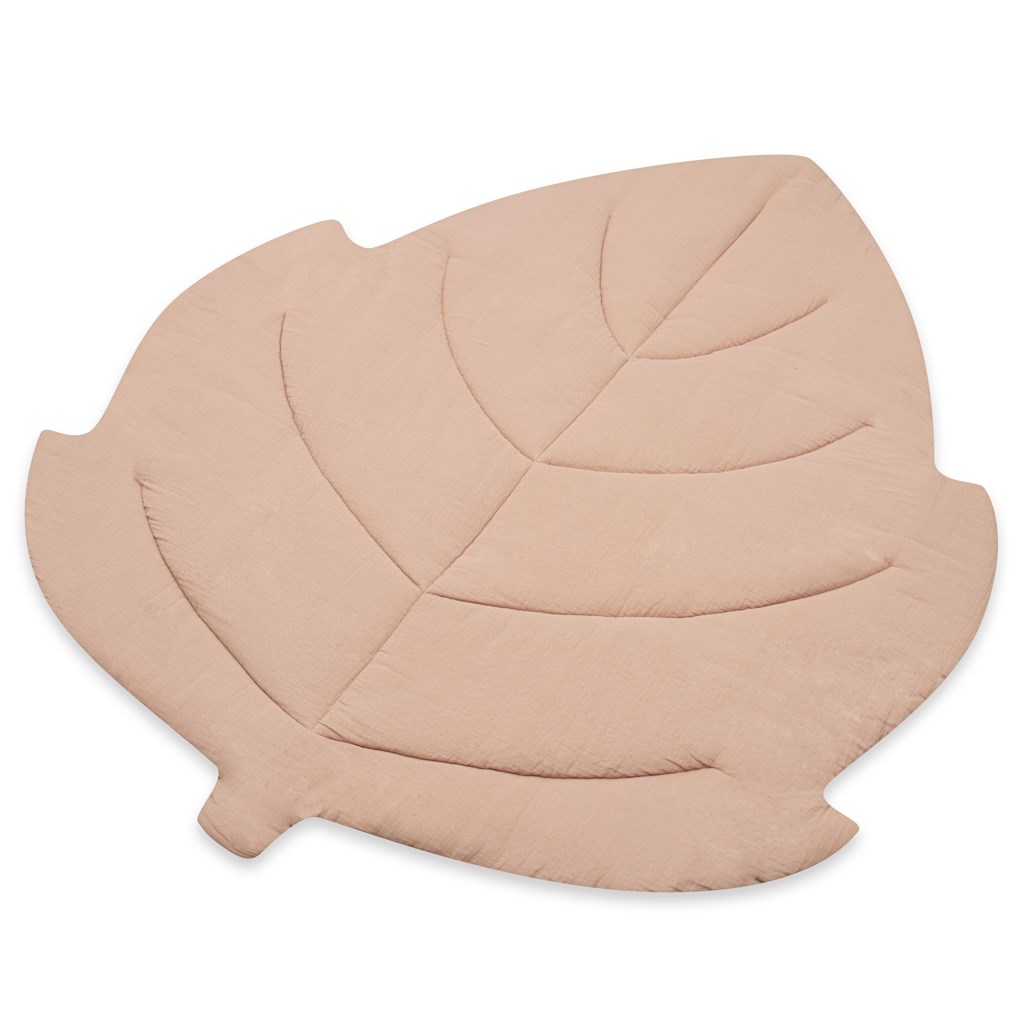E-shop Mušelínová hracia deka New Baby Leaf beige - 53877