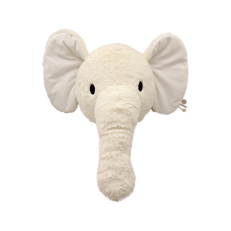 E-shop Label Label Nástenná dekorácia slon Elly - Ivory