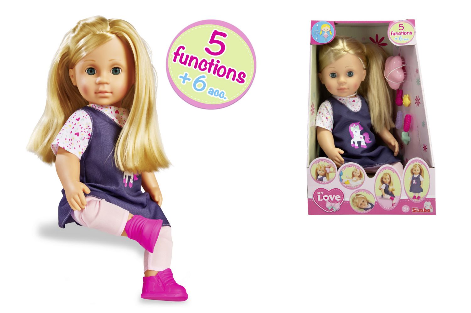 E-shop Simba Bábika My Sister 43 cm