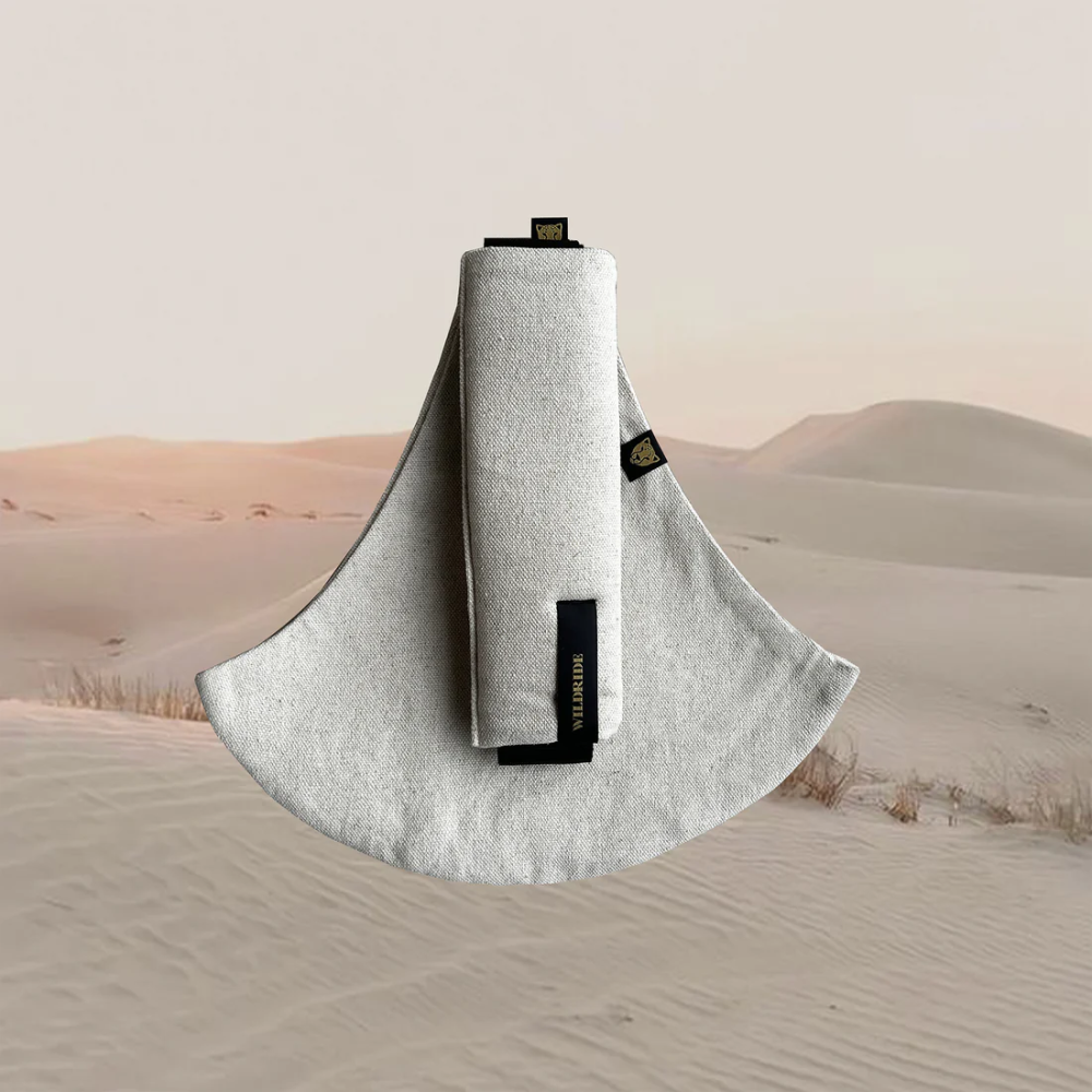 E-shop Wildride Detské nosítko LINEN - sand