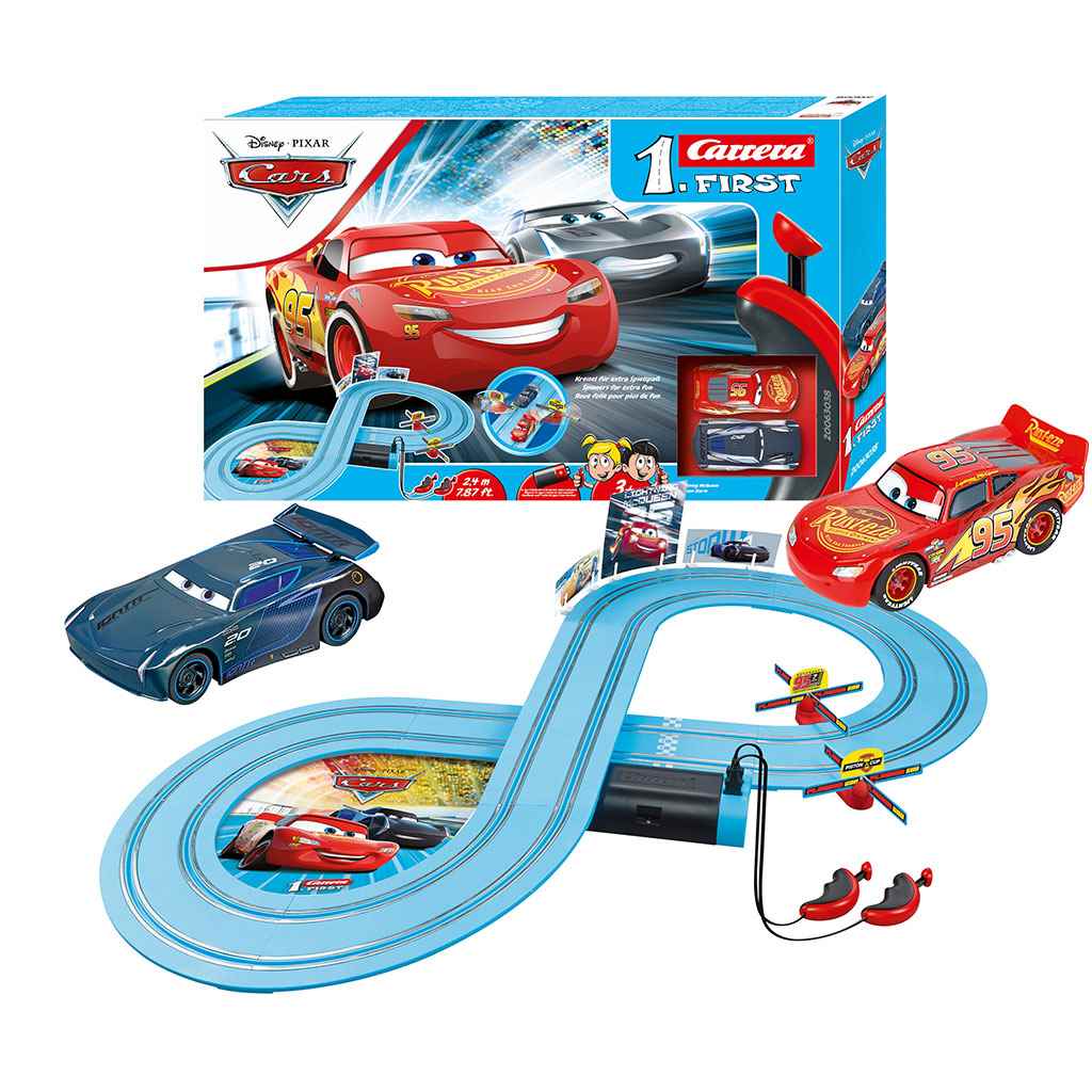 E-shop MILLY MALLY Autodráha Carrera FIRST Cars - Power Duell 2,4 m - 47214