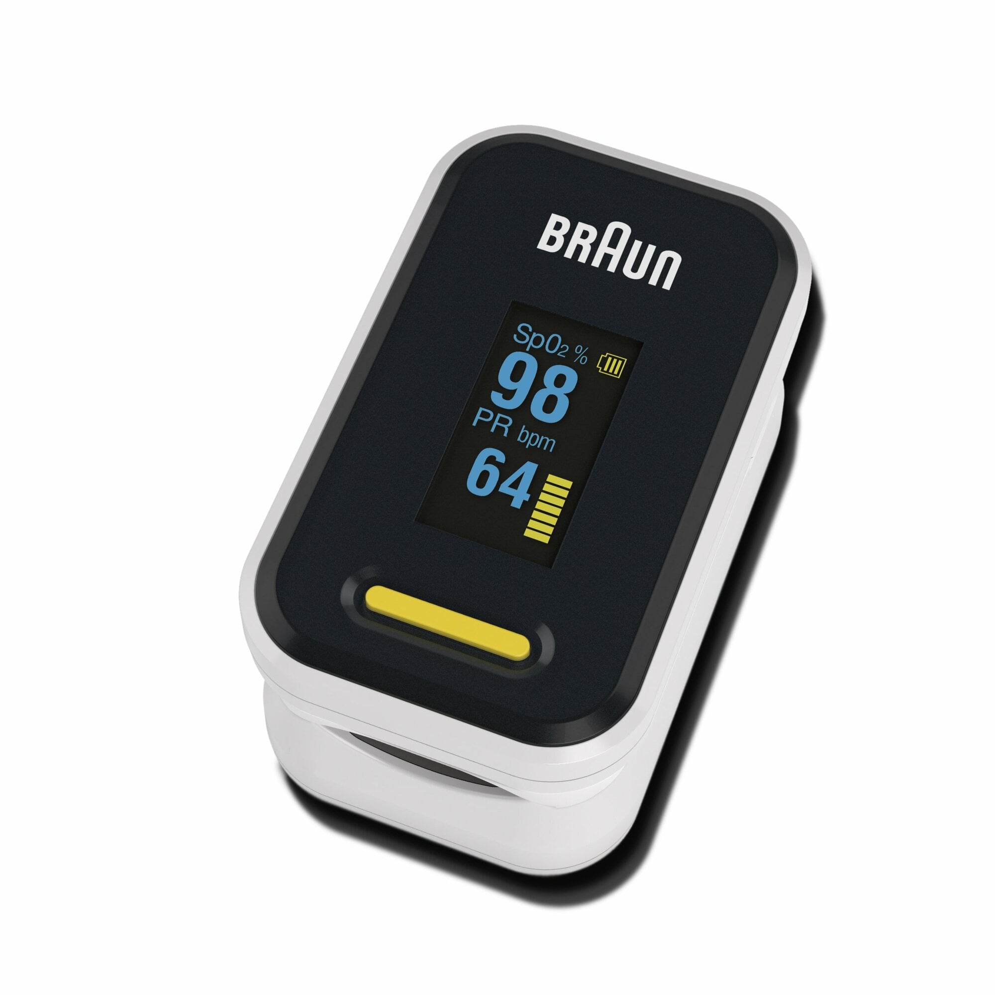 E-shop Braun 1 YK-81CEU Certifikovaný pulzný oxymeter na prst s OLED displejom