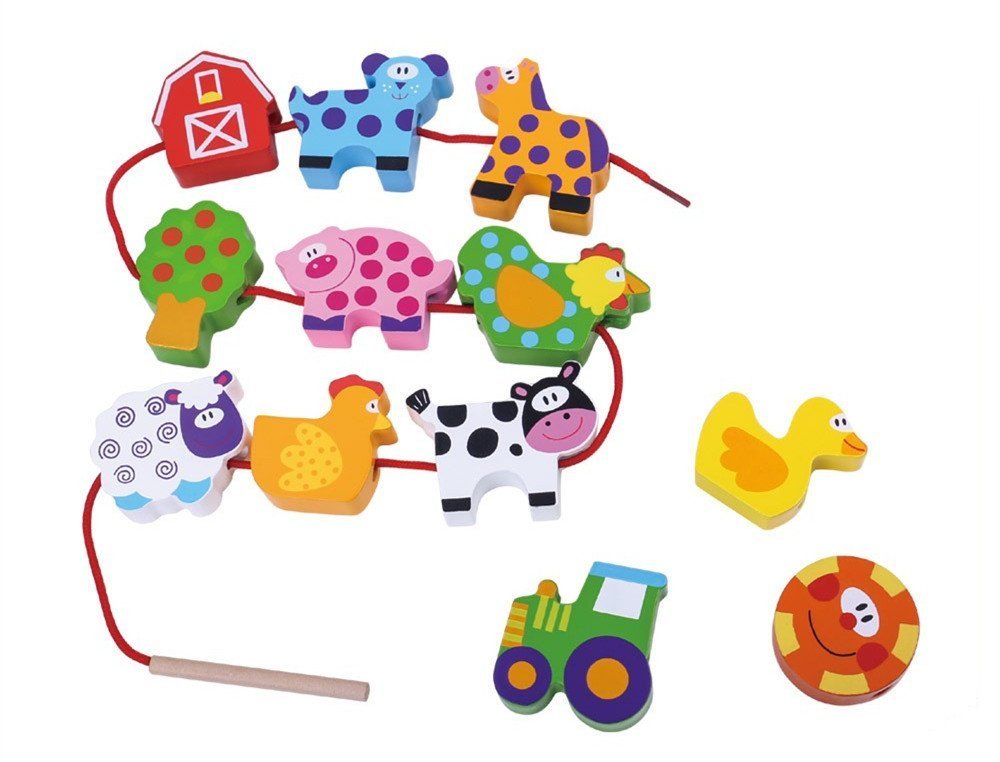 E-shop Tooky Toy Prevliekanie Zvieratká z Farmy