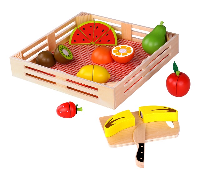 E-shop Tooky Toy Krájanie Ovocie v debničke