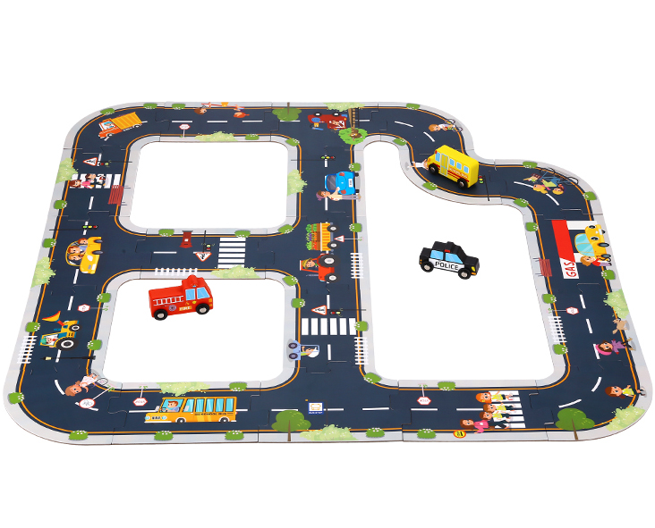 E-shop Tooky Toy Puzzle cesta Mesto