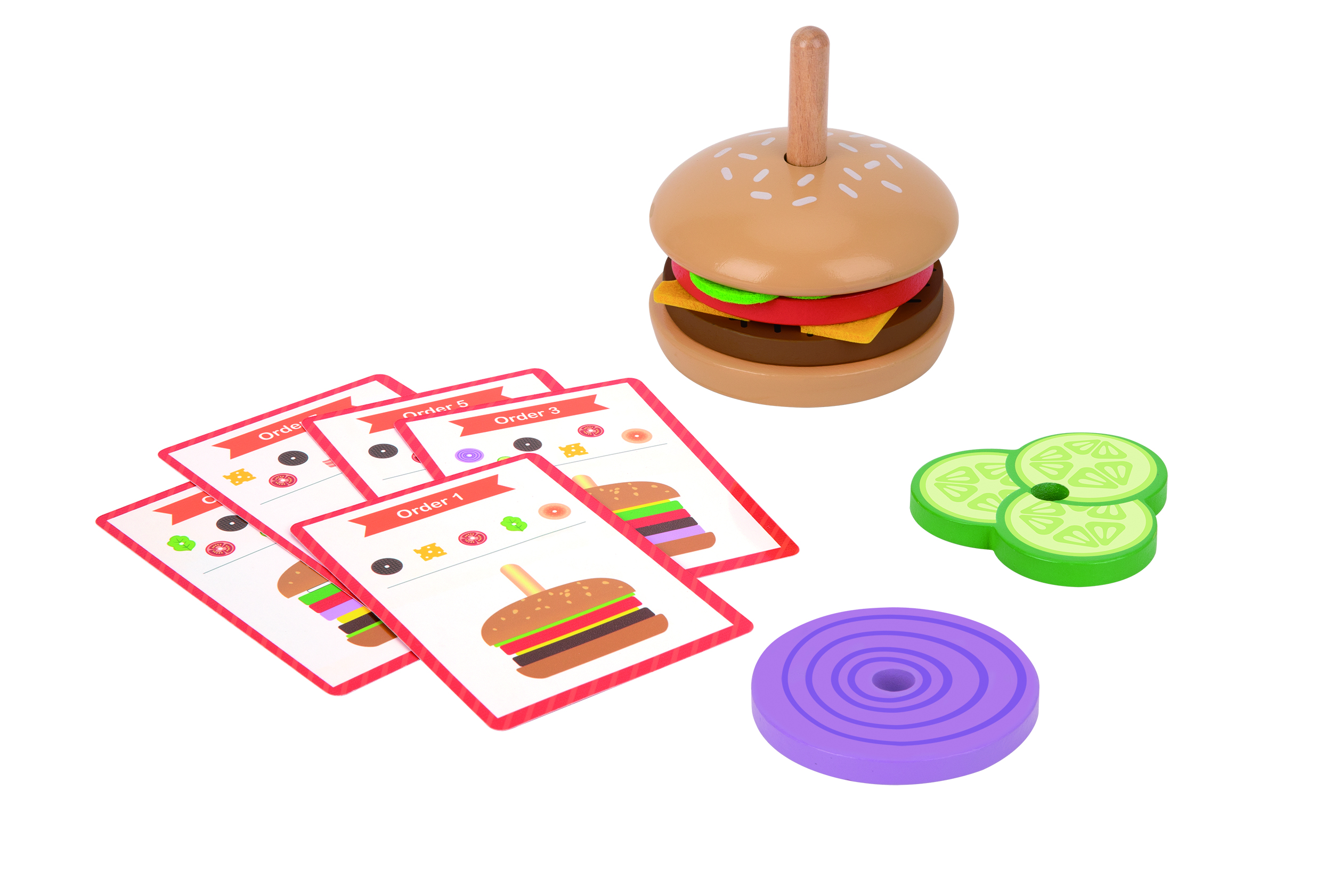 E-shop Tooky Toy Poskladaj si Burger