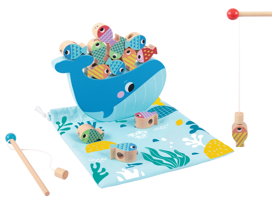 E-shop Tooky Toy Rybičky Multifunkčná hra