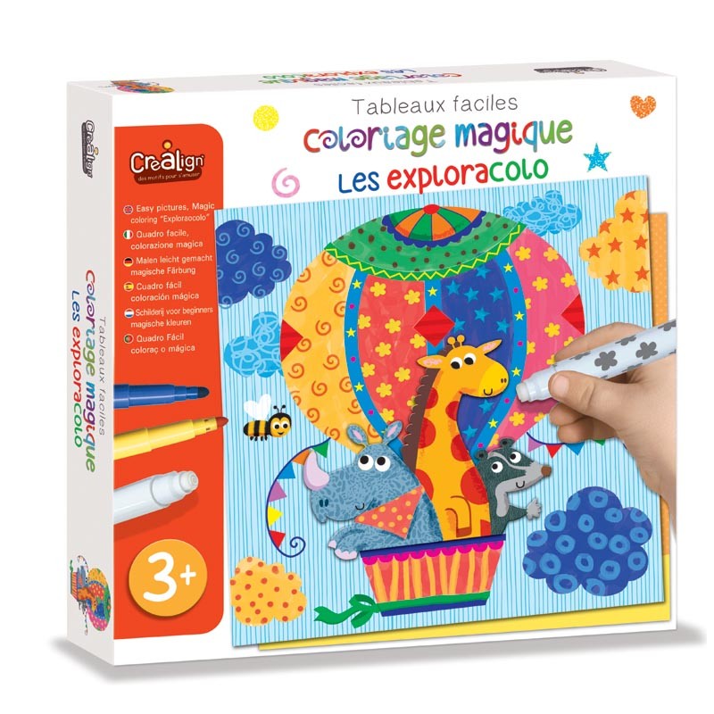 E-shop Créa Lign Tvorenie magickými fixkami Cestovanie 3+