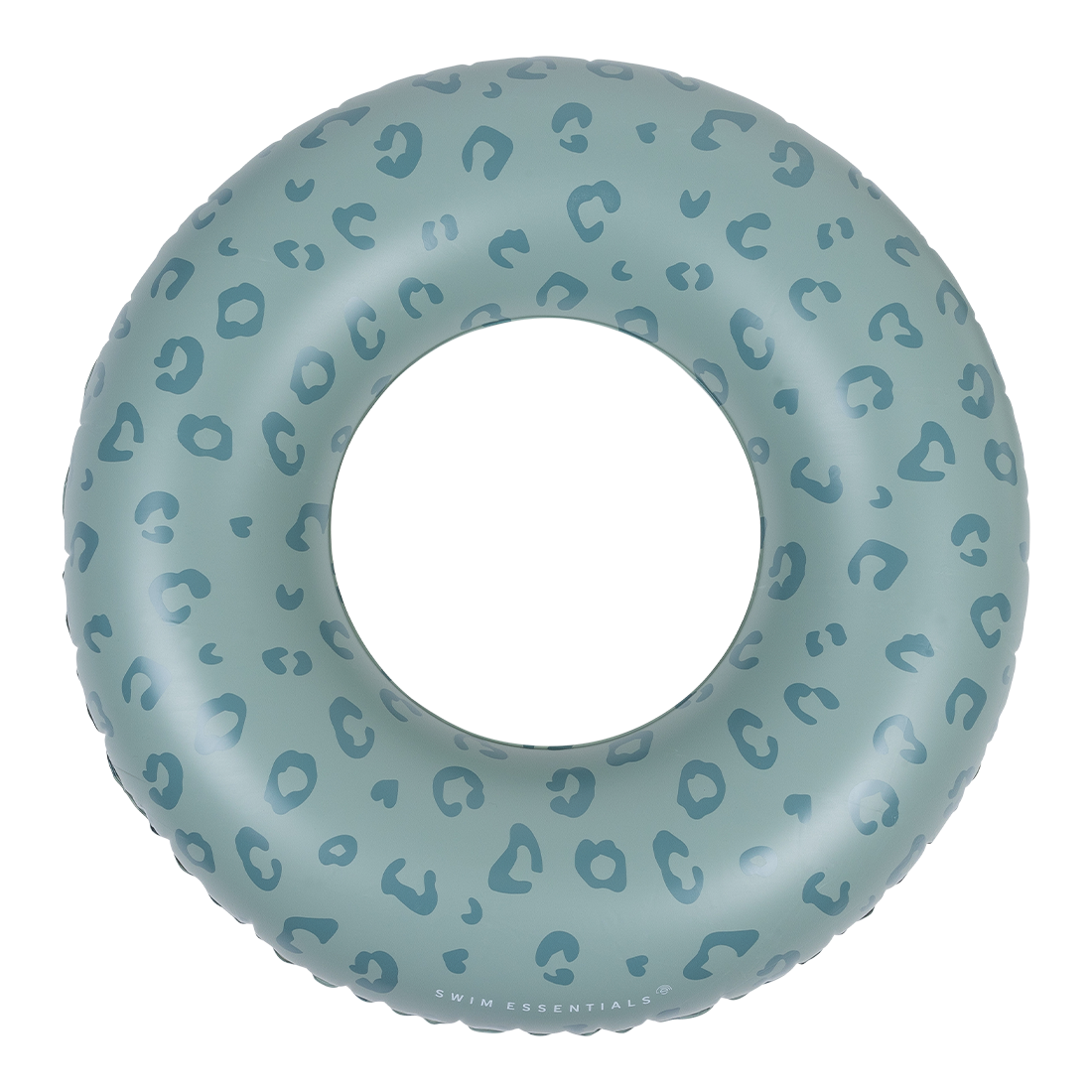 E-shop Swim Essentials Nafukovacie koleso Green Leopard 90 cm
