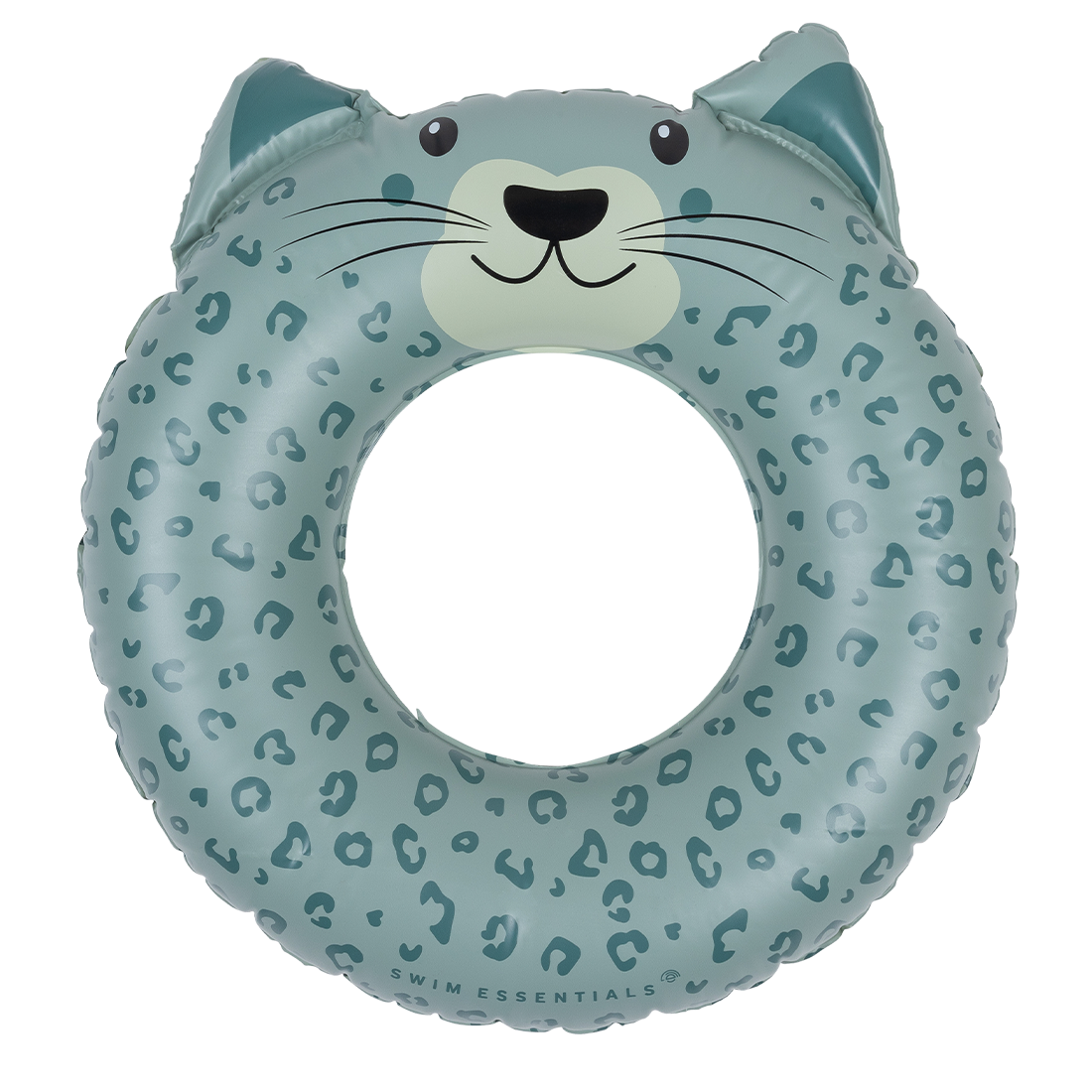 E-shop Swim Essentials Nafukovacie koleso Green Leopard 55 cm