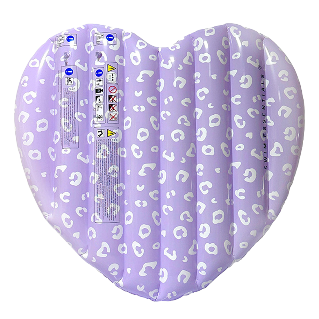 E-shop Swim Essentials Nafukovačka Srdce Lila Leopard