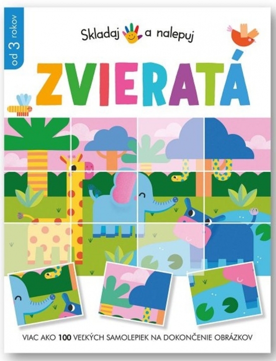 E-shop Svojtka Zvieratá - Skladaj a nalepuj