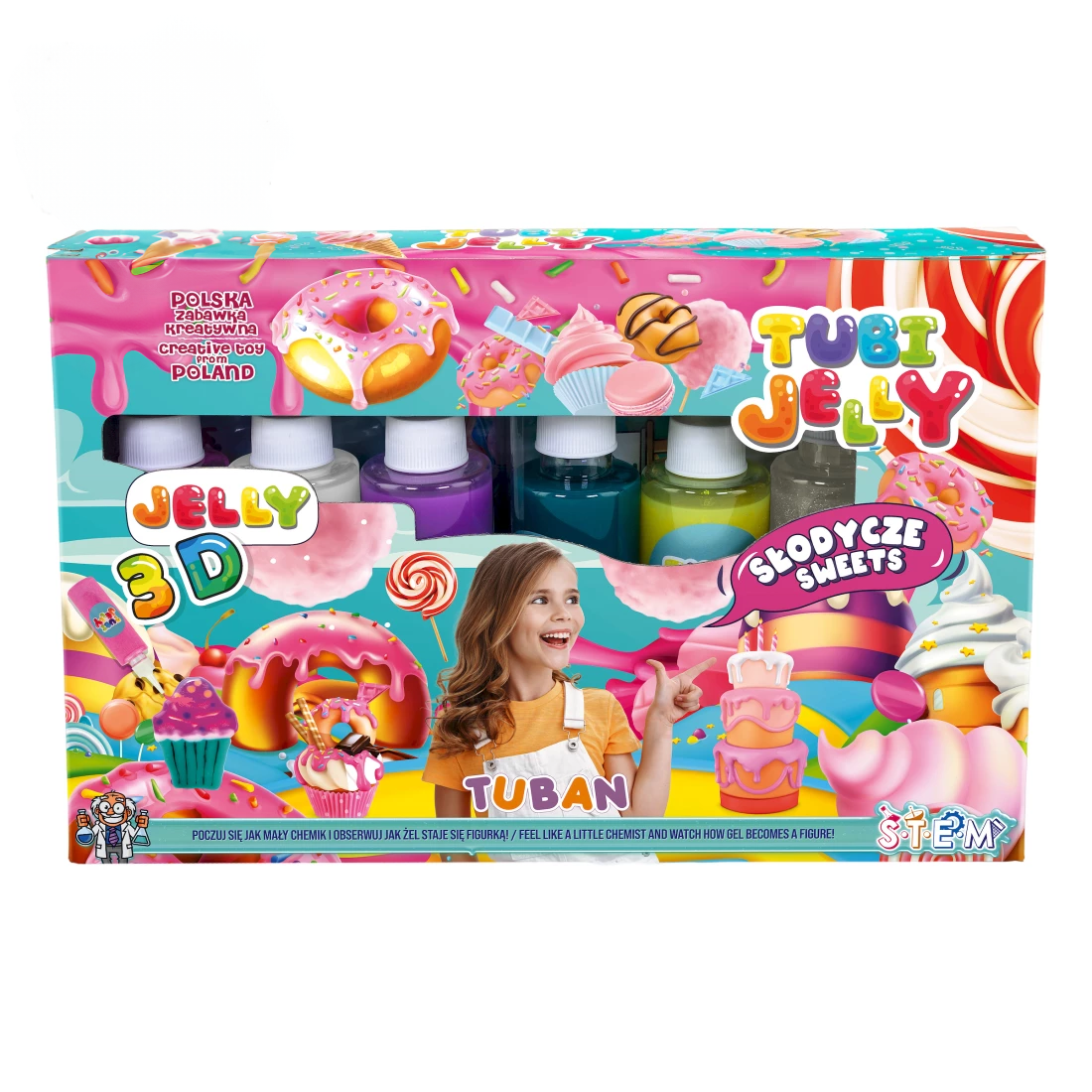 E-shop TUBAN Tubi Jelly Kreatívny set XL Sladkosti