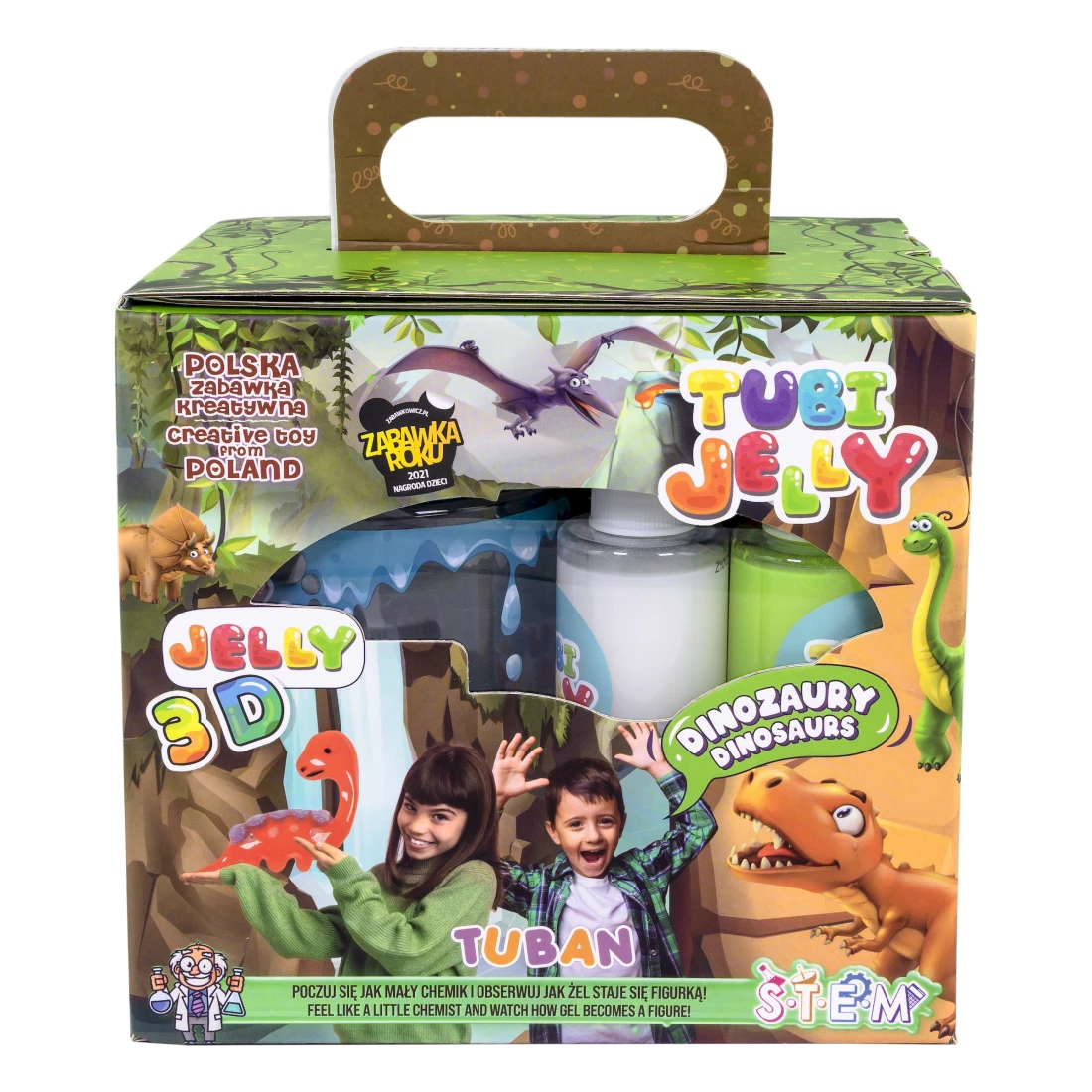 E-shop TUBAN Tubi Jelly Kreatívny set s akváriom XL Dinosaury