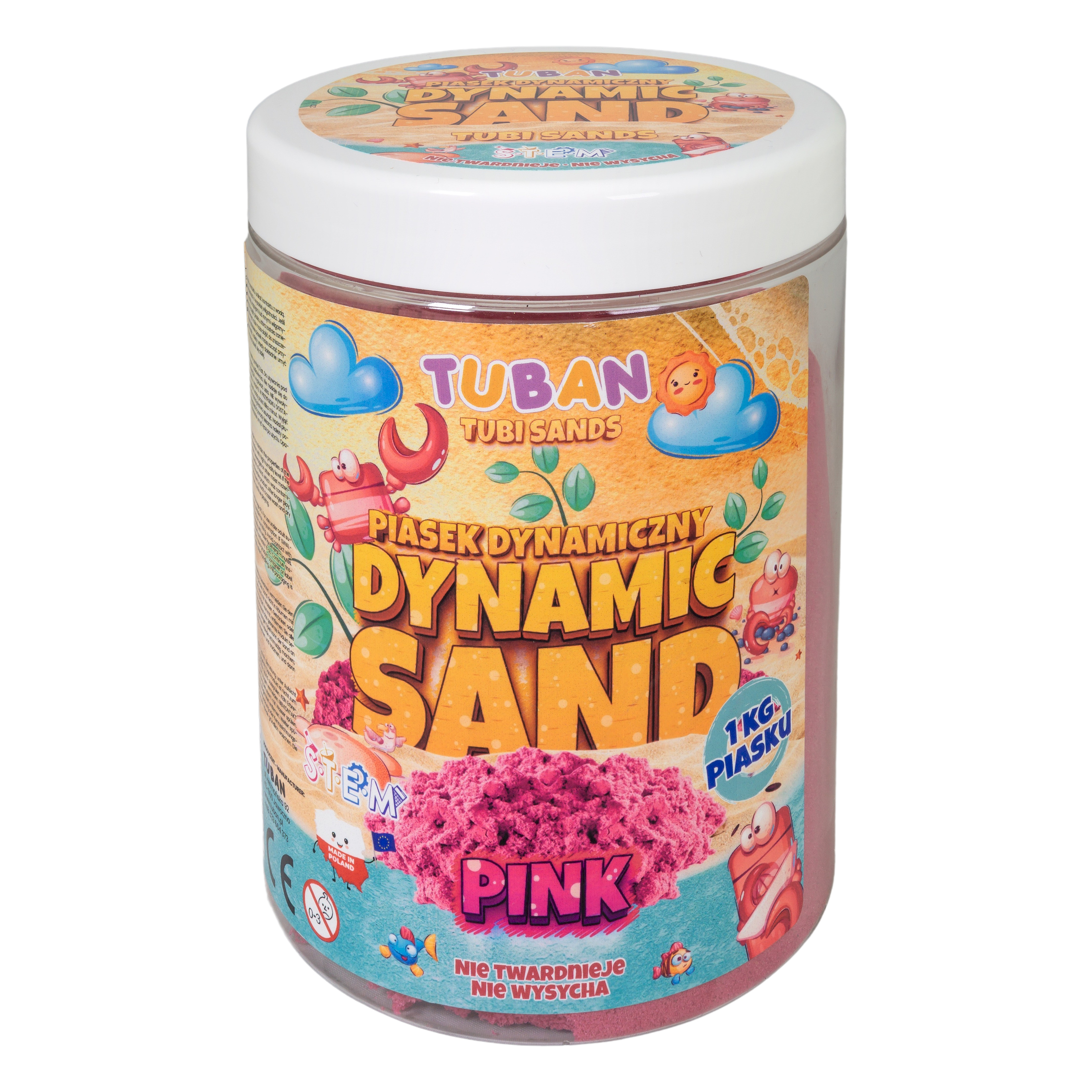 E-shop TUBAN Dynamický piesok Ružový 1 kg